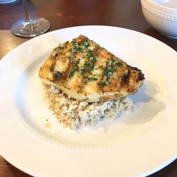 Caplinger's Fresh Catch - Chilean sea bass on a bed of lemon pepper rice cooked at home on the grill. - Seafood Markets Near Me - Indianapolis, Indiana Caplinger's Fresh Catch - Chilean sea bass on a bed of lemon pepper rice cooked at home on the grill. - Seafood Markets Near Me - Indianapolis, Indiana