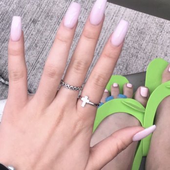 LexiLexis Nails Spa Kroger - my prom nails last year done by Rita - Nail Salons Near Me - Pearland, Texas