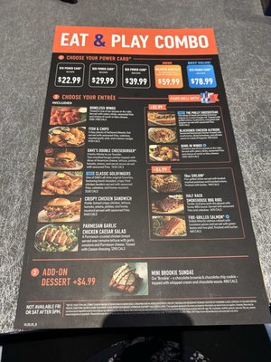 Menu photo 7 Dave & Buster's San Diego San Diego, CA