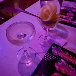 Two faves, one photo: the mini martini and Dole Whip are musts on every visit. Two faves, one photo: the mini martini and Dole Whip are musts on every visit.