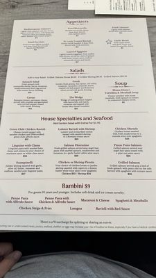 Menu photo 8 Joe’s Pasta House Albuquerque, NM