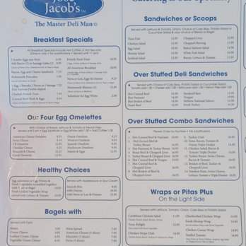 Jacob's Restaurant - Menu - Delis Near Me - Boynton Beach, Florida