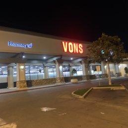 Parking Lot View of Vons