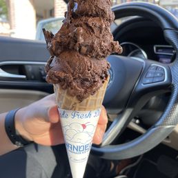 Chocolate Dipped Waffle Cone