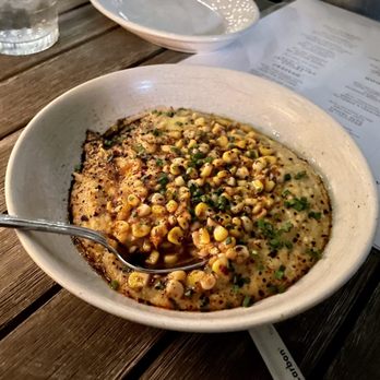Aba - Sweet Corn Hummus -- yum - Mediterranean Near Me - Chicago, Illinois