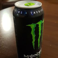 Java Cafe - Getting my daily monster.