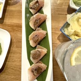Truffle Albacore Carpaccio Truffle Albacore Carpaccio