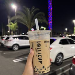 Okinawa Milk Tea with Boba Okinawa Milk Tea with Boba
