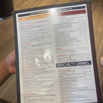 Mandola's Italian Kitchen - Menu - Italian Near Me - Riverview, Florida Mandola's Italian Kitchen - Menu - Italian Near Me - Riverview, Florida