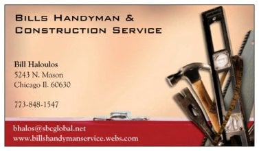 Bill's Handyman & Construction Service Logo