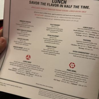 Benihana - Monterey - Menu - Japanese Near Me - Monterey, California