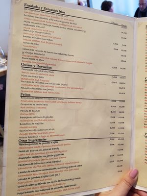 Menu photo 2 Blanca Paloma Seville, SE