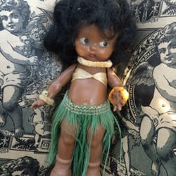 Golden Fleece Antiques - lil hula girl!