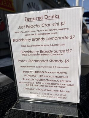 Menu photo 4 Joeys Yardarm Racine, WI