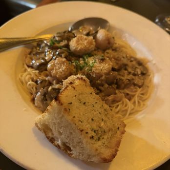 Js' Old Town Bistro - Scallops over angel hair pasta - Italian Near Me - Dayton, Nevada Js' Old Town Bistro - Scallops over angel hair pasta - Italian Near Me - Dayton, Nevada