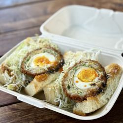 Tokyo Sando - Tokyo Gyoza Scotch Egg Sando