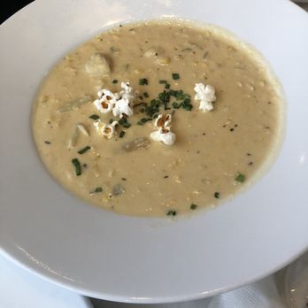 Mariposa - Kahuku corn chowder - New American Near Me - Honolulu, Hawaii Mariposa - Kahuku corn chowder - New American Near Me - Honolulu, Hawaii
