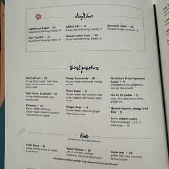 The Beach House - Menu - Asian Fusion Near Me - Koloa, Hawaii The Beach House - Menu - Asian Fusion Near Me - Koloa, Hawaii