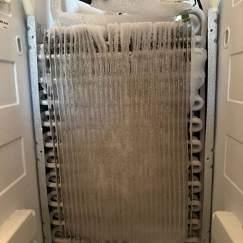Flash Fix - Fully frosted  evaporator coils! - Appliances & Repair Near Me - Parrish, Florida