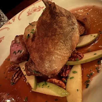 Alpen Rose - Dry Aged 1/2 Rohan Duck - Steakhouses Near Me - Philadelphia, Pennsylvania