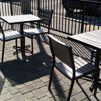The Buffalo Spot - Pico Rivera - Small outside (two tables only) patio. - Chicken Wings Near Me - Pico Rivera, California