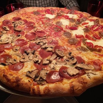 Home Slice Pizza - Large half and half - Pizza Near Me - Austin, Texas