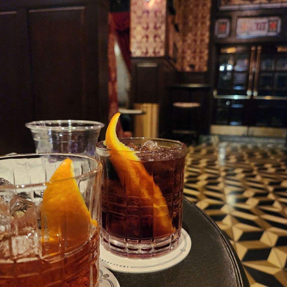 AbracadaBar - 2 Black Manhattans - Cocktail Bars Near Me - Orlando, Florida