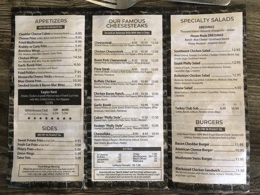 Menu photo 2 South Philly Cheesesteaks Bradenton, FL Menu photo 2 South Philly Cheesesteaks Bradenton, FL