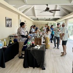 Hawaiian Luau OC - Our food and beverage area of venue