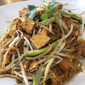 Muay Thai Kitchen - Pad Thai- Their pad Thai is well seasoned. Personally I think the noodles were a little undercooked. - Thai Near Me - San Marcos, California Muay Thai Kitchen - Pad Thai- Their pad Thai is well seasoned. Personally I think the noodles were a little undercooked. - Thai Near Me - San Marcos, California