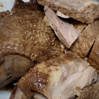 Porridge & Things - Braised Goose - feather is not all cleaned up - Chinese Near Me - Millbrae, California Porridge & Things - Braised Goose - feather is not all cleaned up - Chinese Near Me - Millbrae, California