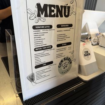 Con Sabor - Menu - Coffee & Tea Near Me - Rialto, California Con Sabor - Menu - Coffee & Tea Near Me - Rialto, California