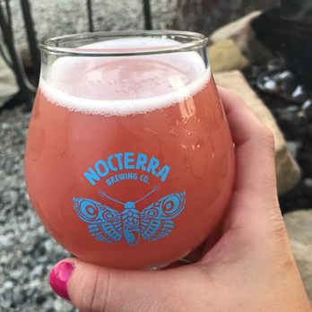Nocterra Brewing - The Tahitian Swell Line-2x Fruited Gose with Guava and Strawberry - Breweries Near Me - Powell, Ohio Nocterra Brewing - The Tahitian Swell Line-2x Fruited Gose with Guava and Strawberry - Breweries Near Me - Powell, Ohio