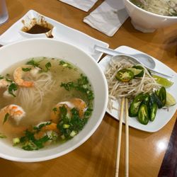 Love Pho & PL Cafe - Shrimp pho