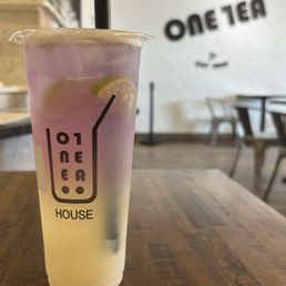 butterfly pea lychee
