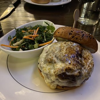 The Capital Burger - The Capital Burger with side of kale salad - Burgers Near Me - Reston, Virginia The Capital Burger - The Capital Burger with side of kale salad - Burgers Near Me - Reston, Virginia