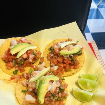 El Angel Authentic Mexican Restaurant - Fish ceviche but the fish is already cooked - Mexican Near Me - Springfield, Oregon