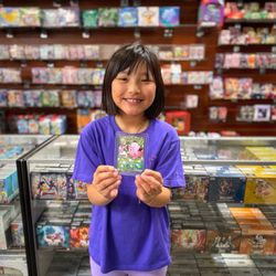 CoreTCG - My mini pulled Lilie's Clefairy SIR! Core TCG is the real deal, yall!