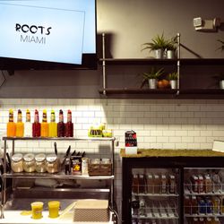 Biscayne kava bar with K-tea, yerba mate, coffee, and juices