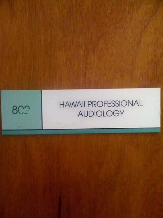 HAWAII PROFESSIONAL AUDIOLOGY Updated July 2024 1010 S King St