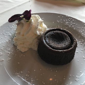 Legends Restaurant - Molten Chocolate Cake- East End Restaurant Week '18. Very basic - Sports Bars Near Me - New Suffolk, New York