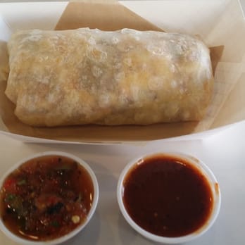 Sabor Mexican Grill - Bacon breakfast burrito w/extra chili on the inside. One of the best in CO for only $3.50. - Mexican Near Me - Aurora, Colorado