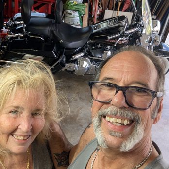Casey's Cycle - Me and my girl right after I bought it our first ride - Motorcycle Dealers Near Me - Pacoima, California Casey's Cycle - Me and my girl right after I bought it our first ride - Motorcycle Dealers Near Me - Pacoima, California