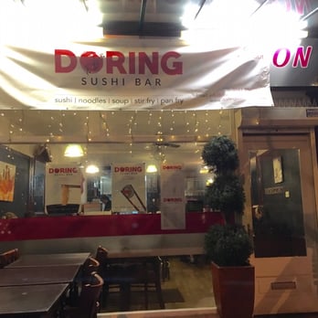 Doring Sushi Bar - The makeshift exterior - Sushi Bars Near Me - Manchester, XGM