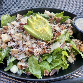 Vintage Public House - Chicken, Bacon & Avocado Ceasar Salad  Just the right amount of everything ! - New American Near Me - Redding, California