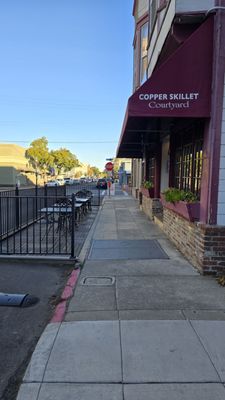 Copper Skillet Courtyard by null