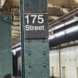 MTA - 175th Street Subway Station - Name