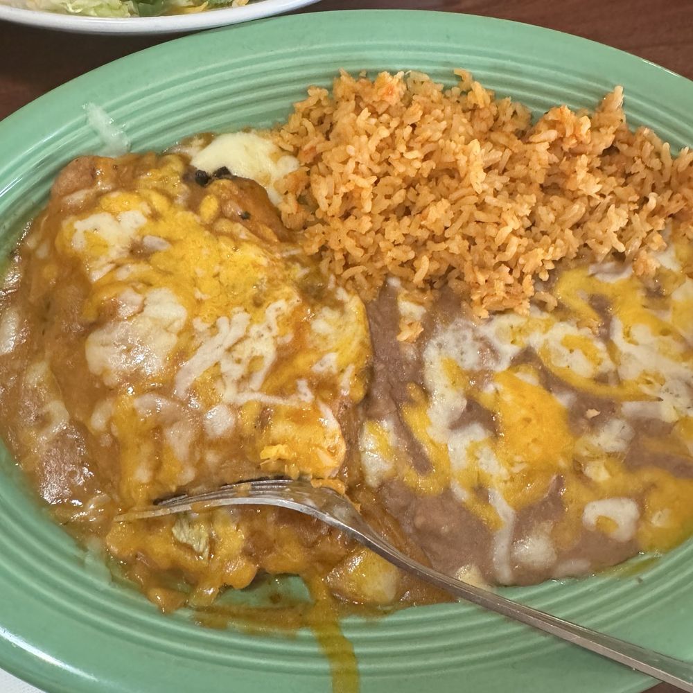 El Perico Ranchero - #5 Chile relleno, beans and rice. - Mexican Near Me - Upland, California