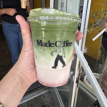 Made Coffee - Strawberry matcha - Coffee & Tea Near Me - Fullerton, California Made Coffee - Strawberry matcha - Coffee & Tea Near Me - Fullerton, California