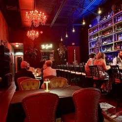The Social Speakeasy - The bar & seating area